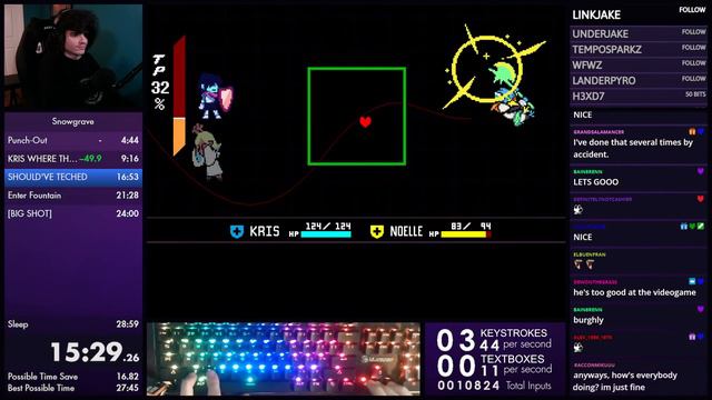 Deltarune Snowgrave Speedruns are BROKEN... смотреть онлайн