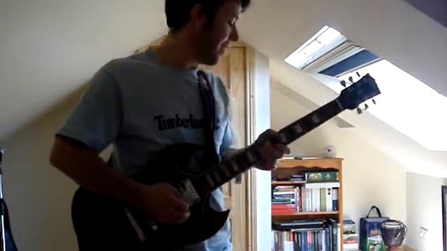 Gibson SG Standard blues jam смотреть онлайн