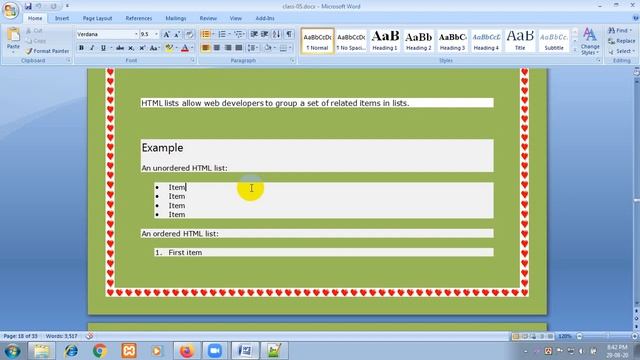 Web #Design Class 5 2 #HTML Table List Comments Formatting Block and Inline Elements #developercit смотреть онлайн