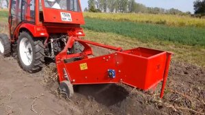 Картофелекопалка виракс на минитракторе