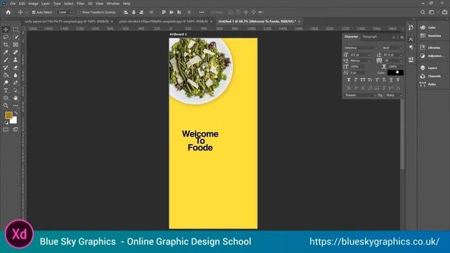 How to combine Adobe photoshop with Adobe Xd   lesson 02