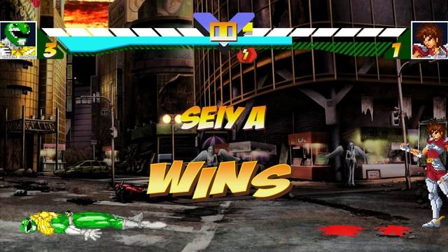 Green Ranger (Power Rangers) vs Saint Seya (Knights of the Zodiac) - Ultimate Mugen Fight 2016 смотреть онлайн