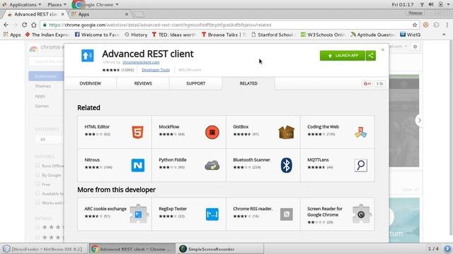 How to add Advanced REST Client in Chrome? смотреть онлайн