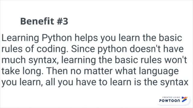 5 benefits of learning python смотреть онлайн