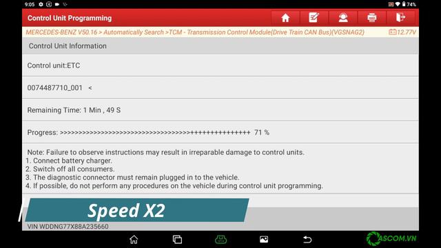 PROGRAMMING ONLINE Vĩ Điện Hộp Số 722.9 Thay Thế Trên Mercedes S63 W221 Bằng Máy LAUNCH X431 PRO3 смотреть онлайн