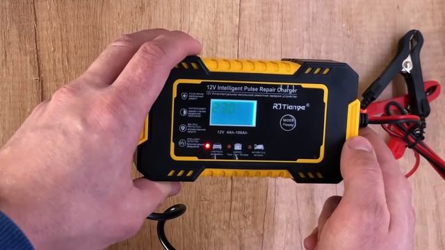Обзор зарядного устройства для автомобильного аккумулятора с Aliexpress смотреть онлайн