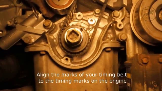 Timing Belt Change Removal and Installation on Mitsubishi Endeavor смотреть онлайн
