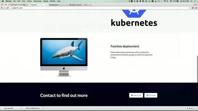 Kubernetes: Manageable Microservice by Alex Couper on a rvk.js meetup смотреть онлайн