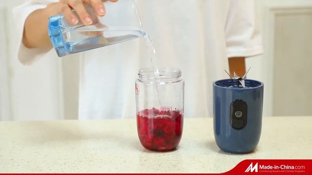 MDL-16 MingDian Juicer, Mini Portable USB Rechargeable Tritan LCD Small Fruit Juicer Blender смотреть онлайн