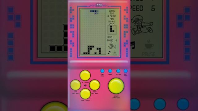 Brick Game - Game M - Tetris 5 смотреть онлайн