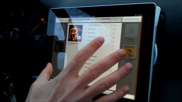 iPad in car-mounting on magnets смотреть онлайн