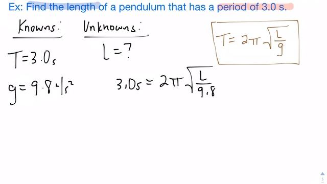 How to solve for the Length of a Pendulum (Easy) смотреть онлайн