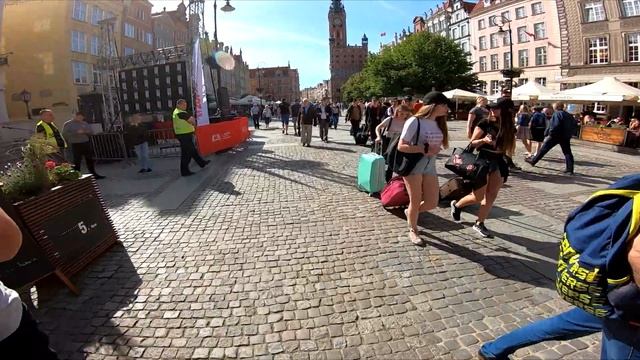 Gdańsk (Poland) On Motorcycle (Part 2) 4K || SUZUKI Gsr 600
