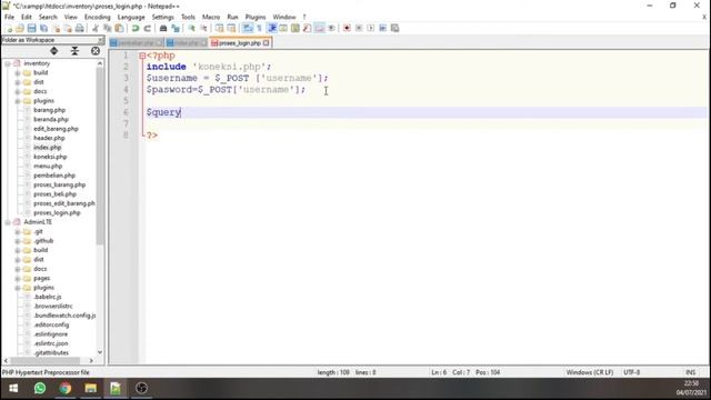 Membuat login dan logout di PHP смотреть онлайн