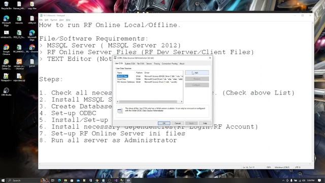 How to Set-up RF Offline/Local Server смотреть онлайн