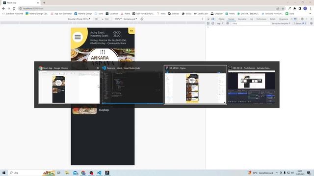 QR MENU | MERN STACK - Yemek Sayfasının Oluşturulması 2/3 (React) смотреть онлайн