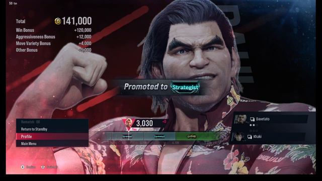I play Tekken 8 online and well, yeah смотреть онлайн