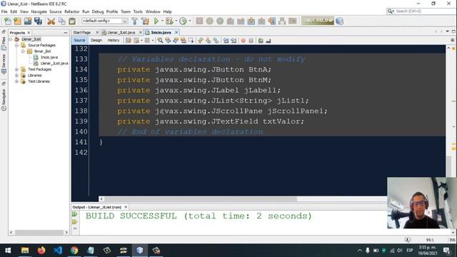 Cómo usar JLIST en Java NetBeans ? JList Java SWING NetBeans ✅ Llenar Java GUI List смотреть онлайн