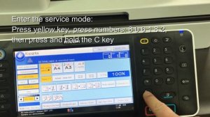 Service mode RICOH MPC2011 MPC2003 MPC2503 TUTORIAL