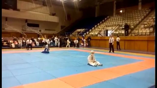 Кудо бой Артема Гришина(в белом) смотреть онлайн