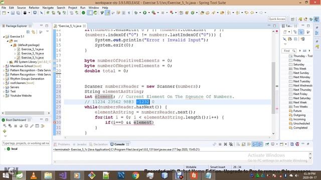 Introduction To Java Programming Exercise 5 1c смотреть онлайн