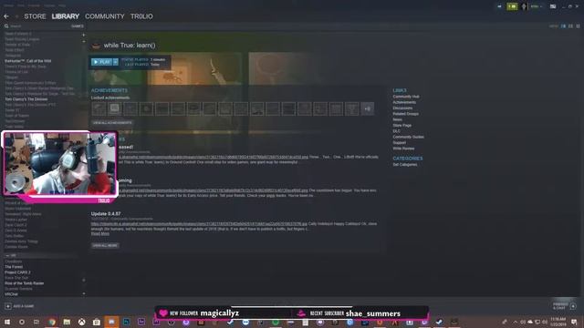 Programming Inside a Game - While True: Learn() смотреть онлайн