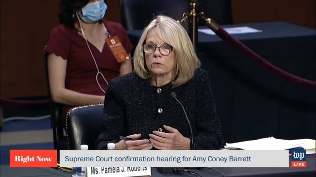 Fourth day of Amy Coney Barrett’s Supreme Court confirmation hearing - 10/15 (FULL LIVE STREAM) смотреть онлайн