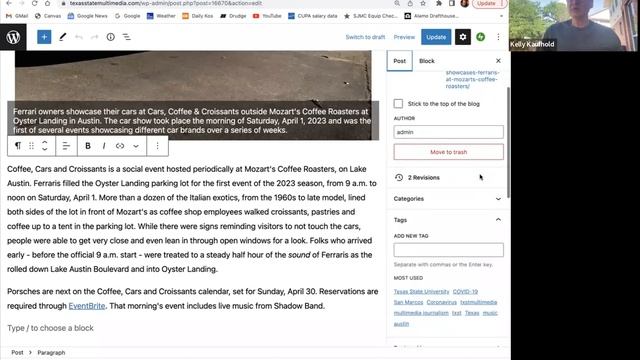 Setting a Featured Image in WordPress смотреть онлайн
