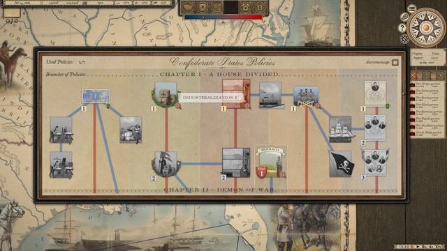 Grand Tactician: The Civil War 1861 - 1865 - Confederate States of America - Episode 1 смотреть онлайн