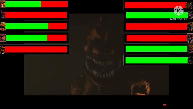 Withered VS Nightmare VR  With Healthbars #2