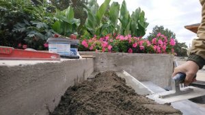 Облицовка ступеней керамогранитом. Технология укладки плитки на полусухой раствор.