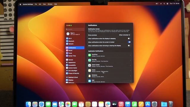 How To Manage Notification Settings On Macbook Air M2 2023 смотреть онлайн