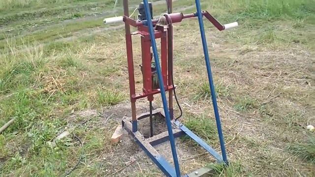 Электробур из дрели. смотреть онлайн