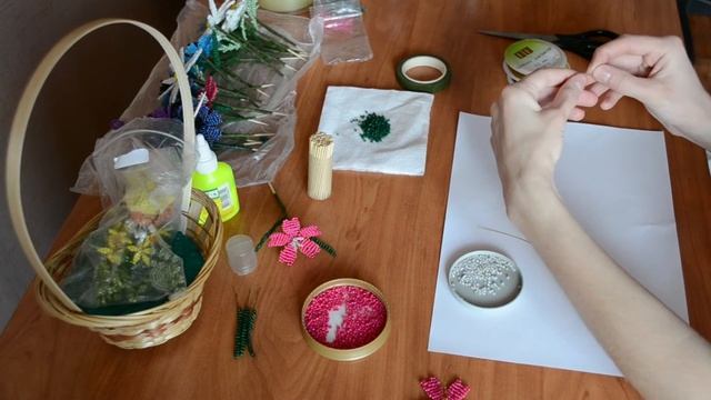 Смолёвка Из Бисера! Элемент Цветочной Композиции! смотреть онлайн