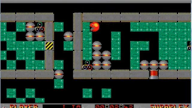 Как пройти 7 уровень игры Supaplex - Go through смотреть онлайн