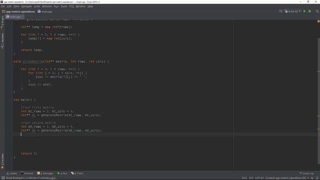 Matrix in C++ | Part #1 | simple matrix definition using arrays смотреть онлайн