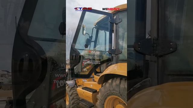 Выдали экскаватор-погрузчик WLB468-II новому владельцу!