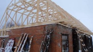 Строительство каркасной мансарды.Жилой мансардный этаж. Пристройка к дому.