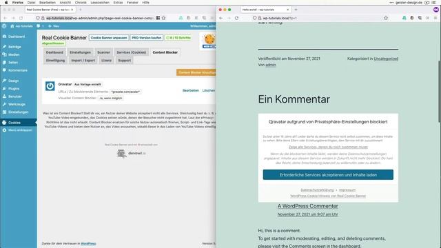 WordPress: Real Cookie Banner смотреть онлайн