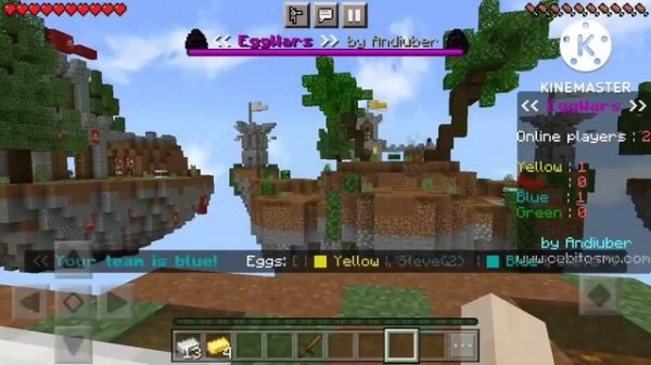 EGG WAR MAP DOWNLOAD IN MINECRAFT PE 1.16 TO 1.19