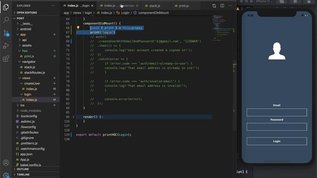 Curso de React Native desde Cero - Capitulo 37 Higher-Order Components смотреть онлайн