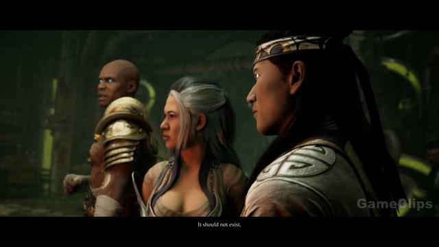 Mortal Kombat 1 Shao Kahn Uses Shinnok's Amulet Scene MK1 (2023) смотреть онлайн