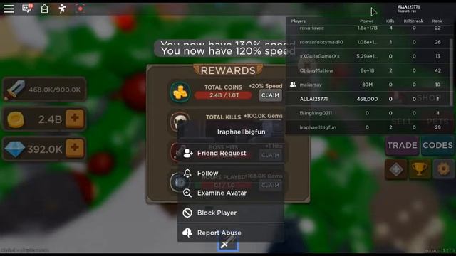 Роблокс режим : Симулятор метания лезвия! смотреть онлайн