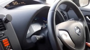 Nissan Leaf пробег при заряде 80%