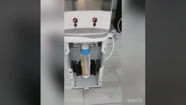 Touchless Water Dispenser with UV and UF - бесконтактный диспенсер для воды смотреть онлайн
