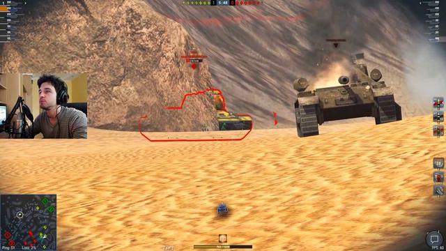 WoT Blitz - Лучшая ПТ-ОМОН на уровне. Три боя на JPanther 2 - World of Tanks Blitz (WoTB) смотреть онлайн