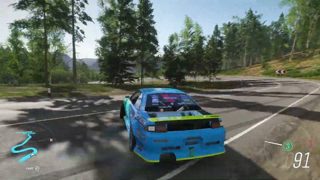 Forza Horizon 4 - 1997 Formula Drift #777 Nissan 240SX Gameplay смотреть онлайн