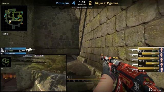 NiP Ancient Mid Control into B Execute (CS:GO Strategy Breakdown) смотреть онлайн