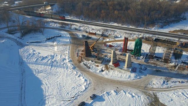 Мостовой переход "Фрунзенский" : продолжение основной магистрали смотреть онлайн