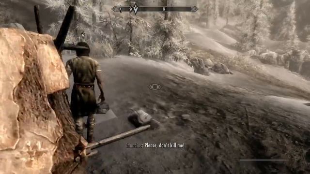 SKYRIM Special Edition: ENODIUS PALPIUS Dark Brotherhood Target (Kill Walkthrough) смотреть онлайн